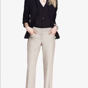 Express editor tan dress pants